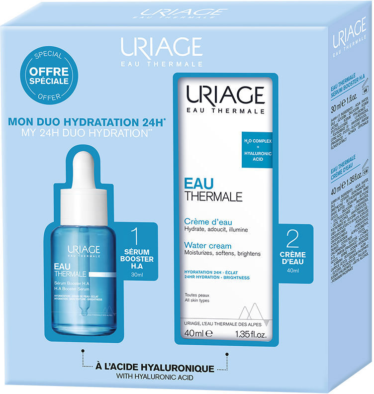 Uriage Eau Thermale Sérum Booster com 1,5% de Ácido Hialurônico puro e natural 30 ml