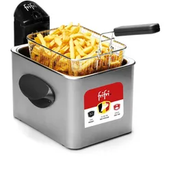 Frifri 5848 Frituurpan, Fritteuse, Silber