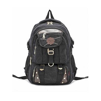 Herren-Canvas-Rucksack, verschiedene Farben, großes Fassungsvermögen, perfekt für Outdoor-Aktivitäten, Schule und Reisen