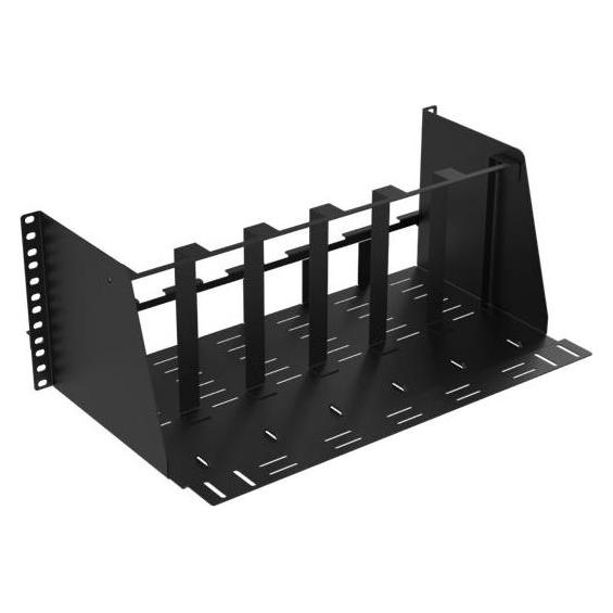 Lanview 19" 4U Shelf for Mini PC rack (LVR-MINIPC-BRACK-4UBL)