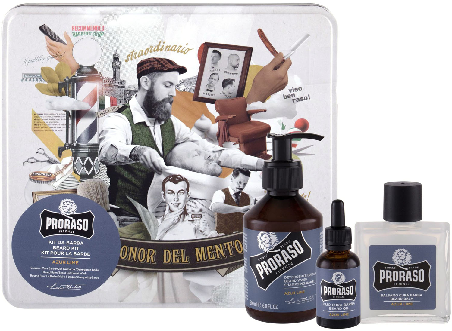 Proraso Beard Kit Azur Lime PR-078922