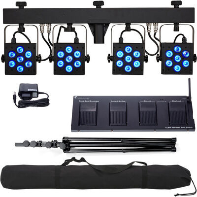 Stairville CLB5 RGB WW Compact LED Bundle Schwarz