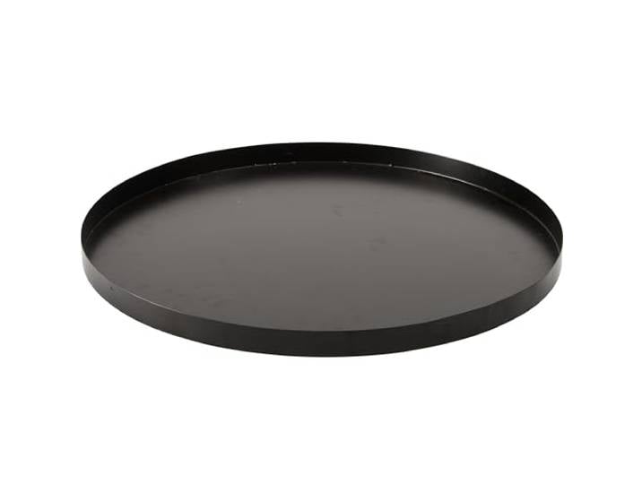 Esschert Design Plaque de base ronde en acier souple Taille L Ø 59\,5 x 3\,2 cm