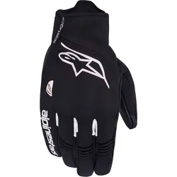 Alpinestars Faster v3 Plasma Drystar, Handschuhe wasserdicht - Schwarz/Weiß - M