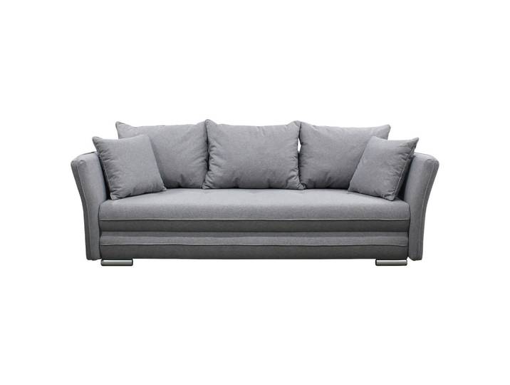 Mid.you Schlafsofa, Grau, Kunststoff, 2-Sitzer, Füllung: Schaumstoff, 235x83x106 cm, Wohnzimmer, Sofas & Couches, Schlafsofas, Schlafsofas mit Bettkasten