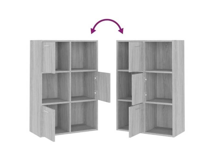 Fafeicy Armoire de rangement Sonoma gris 60x29 5x90 cm LS008