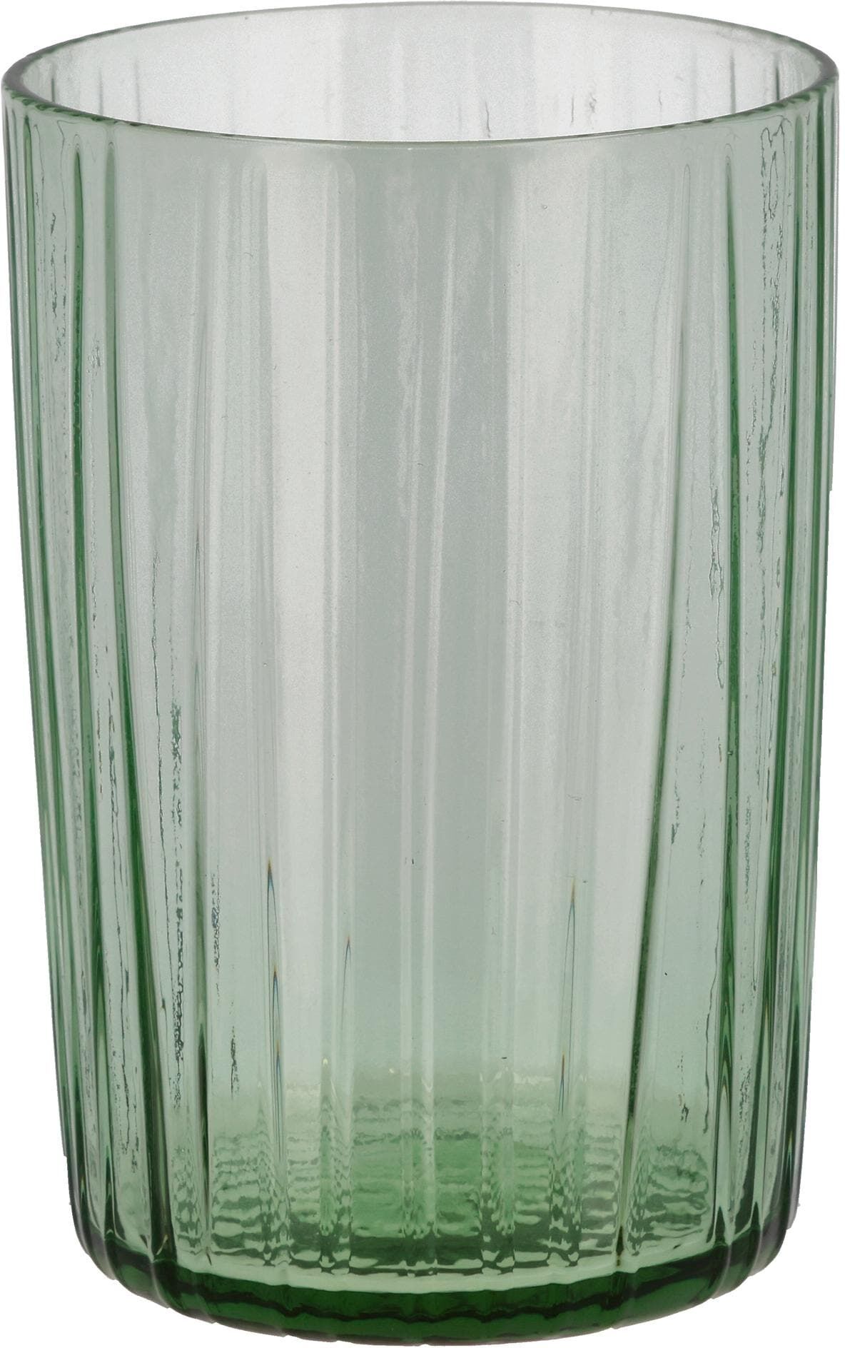 Glas BITZ "Kusintha", grün, H:10cm Ø:7cm, Glas, Trinkgefässe, Glas grün Ø 7cm x 10cm, 280ml, 1 Stk.