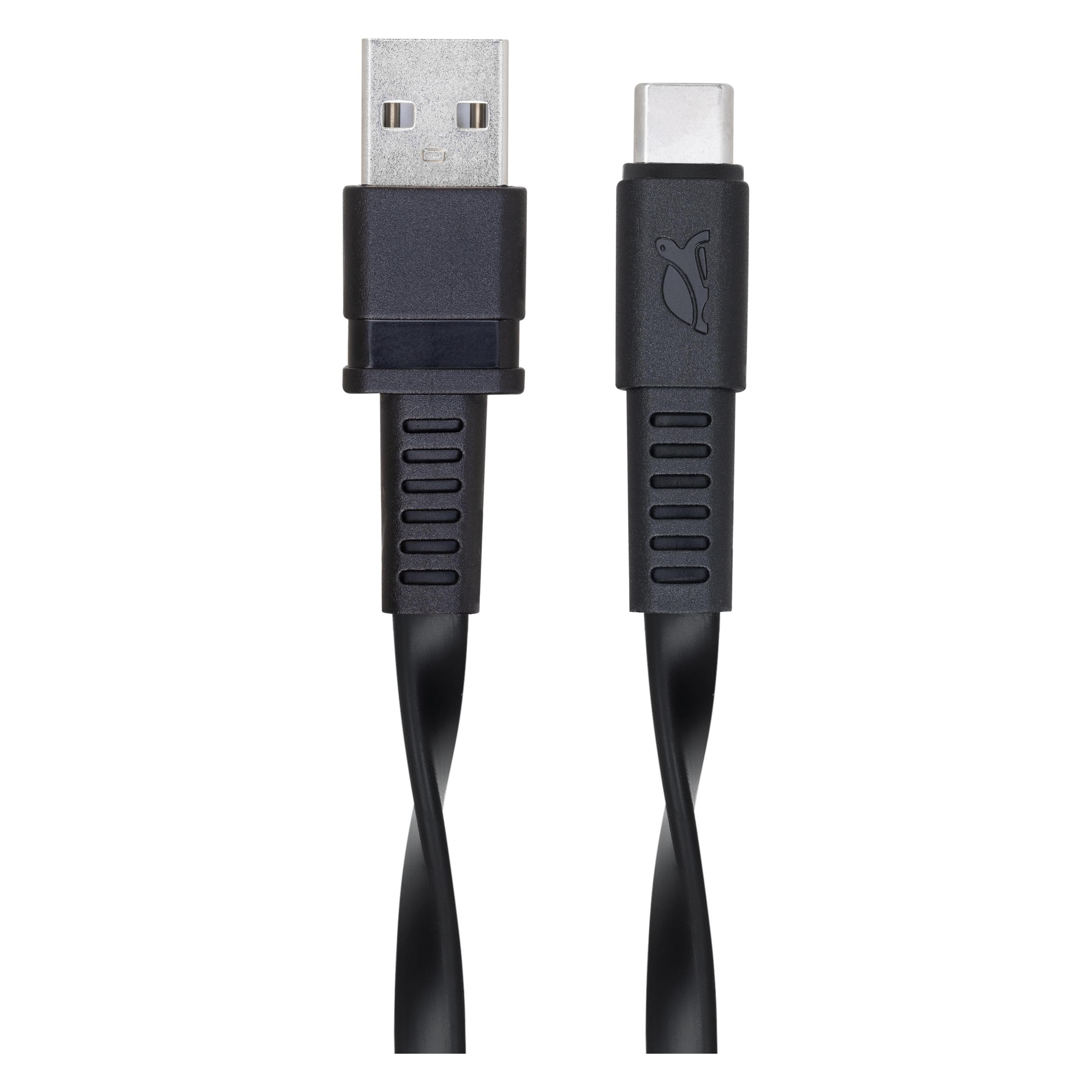 Rivacase RIVA USB kabel USB-C 2.0 1,2m Schwarz (1.20 m, USB 2.0) (PS 6002 BK12)
