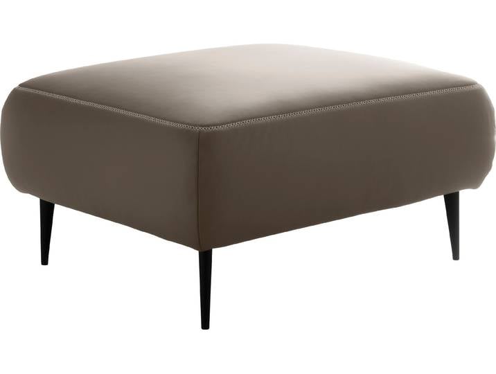 Hocker, Braun (Mud), 90x70 cm, Flachgewebe, Hochwertige Verarbeitung, Modern