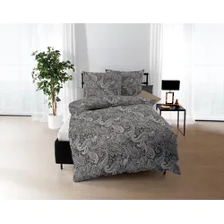 kaeppel Bettwäsche Jersey Glory anthrazit 155x220 cm + 80x80 cm