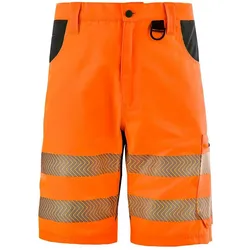 BIG Arbeitsschutz, Arbeitshose, Warnschutz-Shorts PATERSON leuchtorange,Gr.XS (XS)
