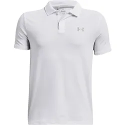 Under Armour Polo Boys Performance, weiss
