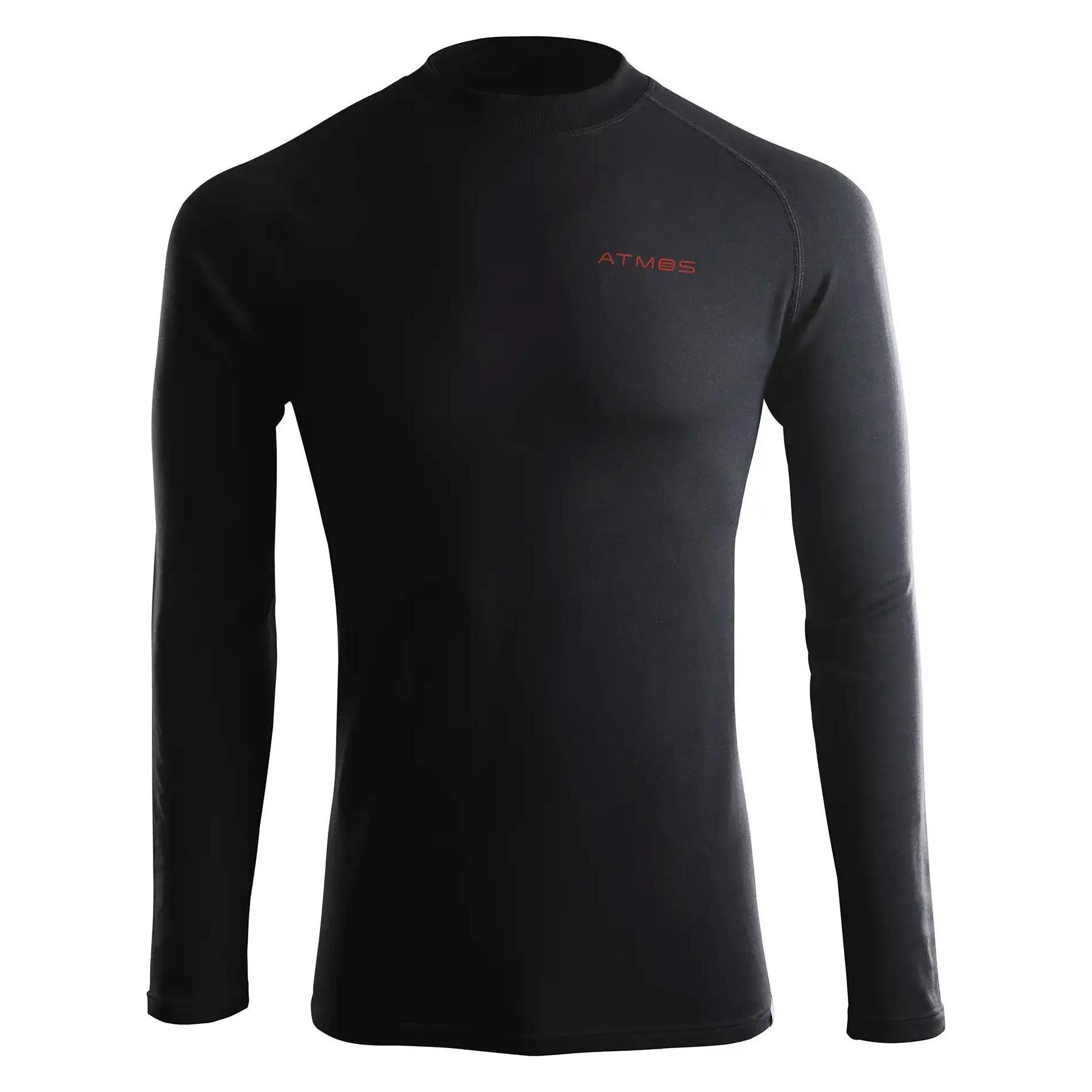 Oxford Atmos Heatcore Base Layer Top LA2521 Unisex-Thermo-Basisschichtsystem, grau, S-M (M, S) (LA252101SM)