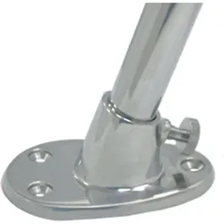 Flaggenstockfuß, A4, für Rohr 19mm