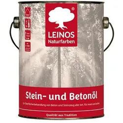 Leinos Stein- und Betonöl 254 - 2,5 l Kanister