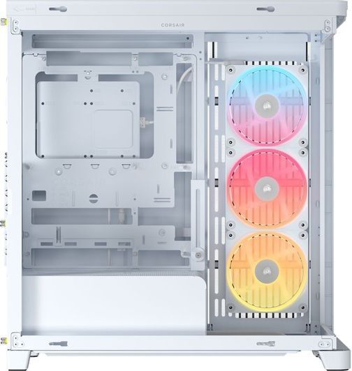 Corsair FRAME 4500X LX-R RGB ATX Mid-Tower PC Case - White