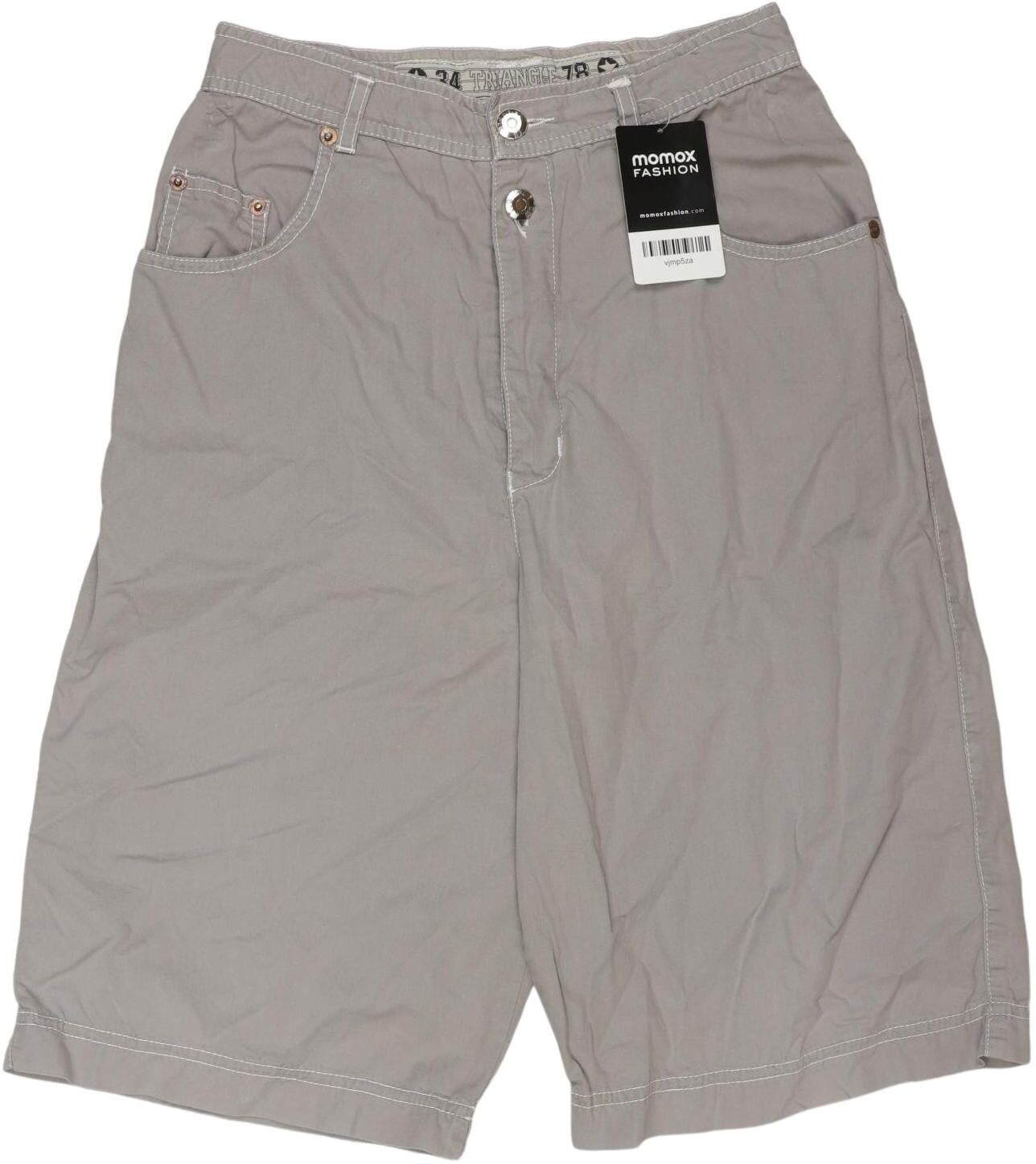 Triangle Damen Shorts, Grau, Gr. EU 36, Baumwolle - Second Hand