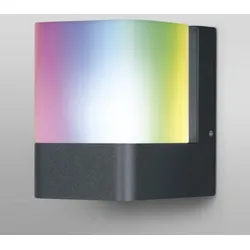 WiFi LED-Außenwandleuchte CUBE LEDVANCE SMART+ RGBW Farbwechsel App- und Sprachsteuerung IP44
