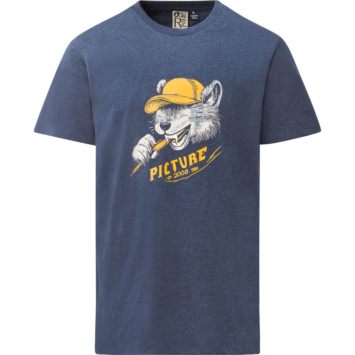 Picture Ryker Tee blues melange (C) M MTS1377CDress Blues MelangeM