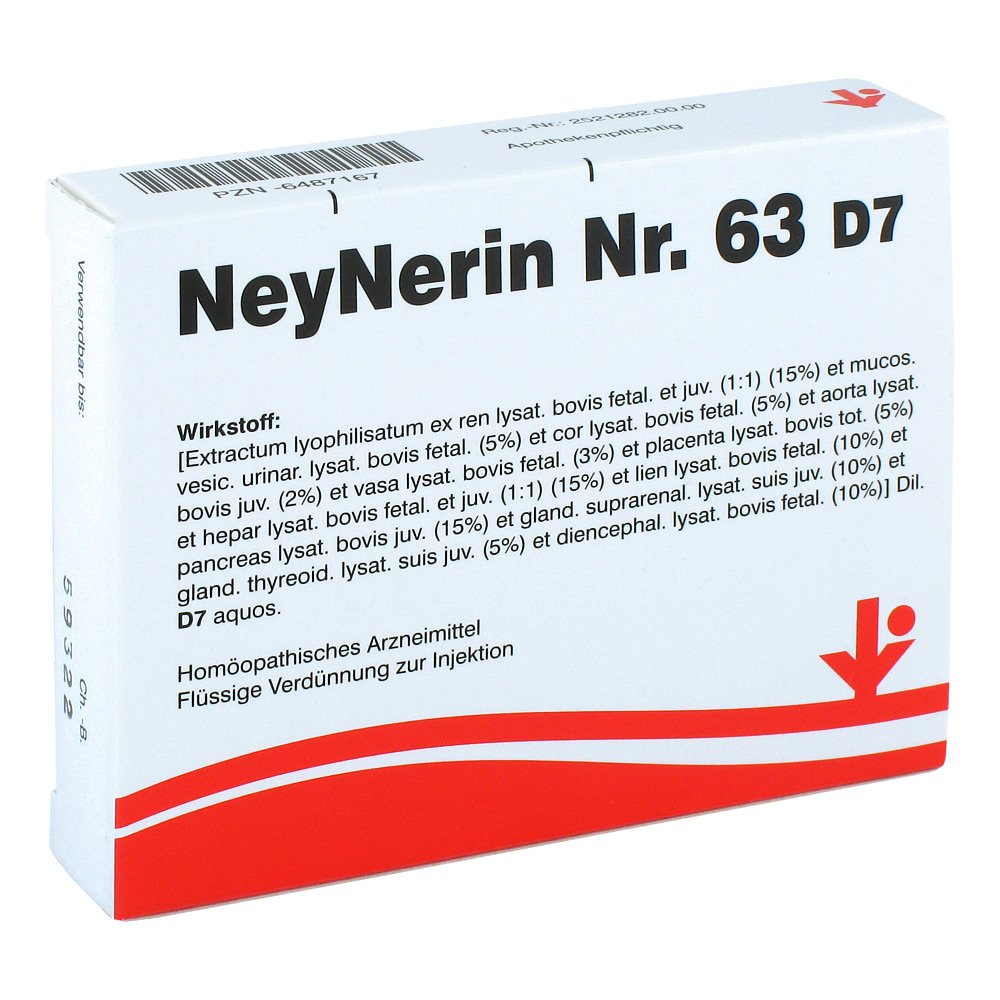 vitOrgan Arzneimittel GmbH Neynerin Nummer 6 3 D7 Ampullen 06487167
