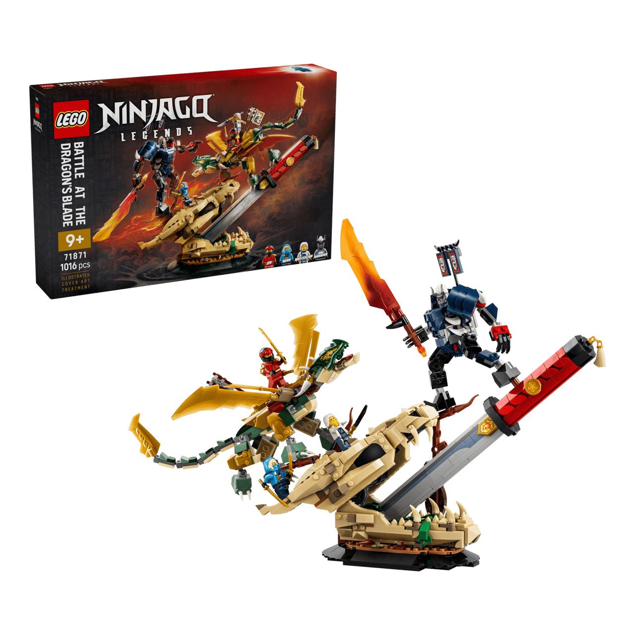 LEGO Ninjago 71871 Showdown auf der Drachenklinge