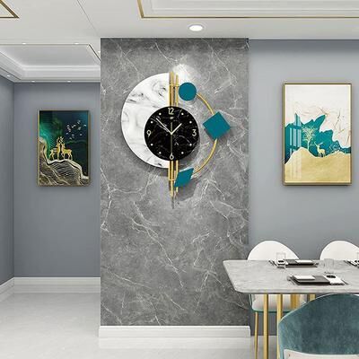 Value Selection Modern Wall Clock Silent Metal Clock With Arabic Numerals Modern Wall Clock Silent Metal Clock With Arabic Numerals