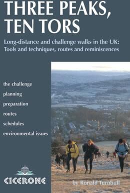 Guide de randonnées (en anglais) - Three Peaks, Ten Tors long-dist. & challenge walks in the UK   Cicerone