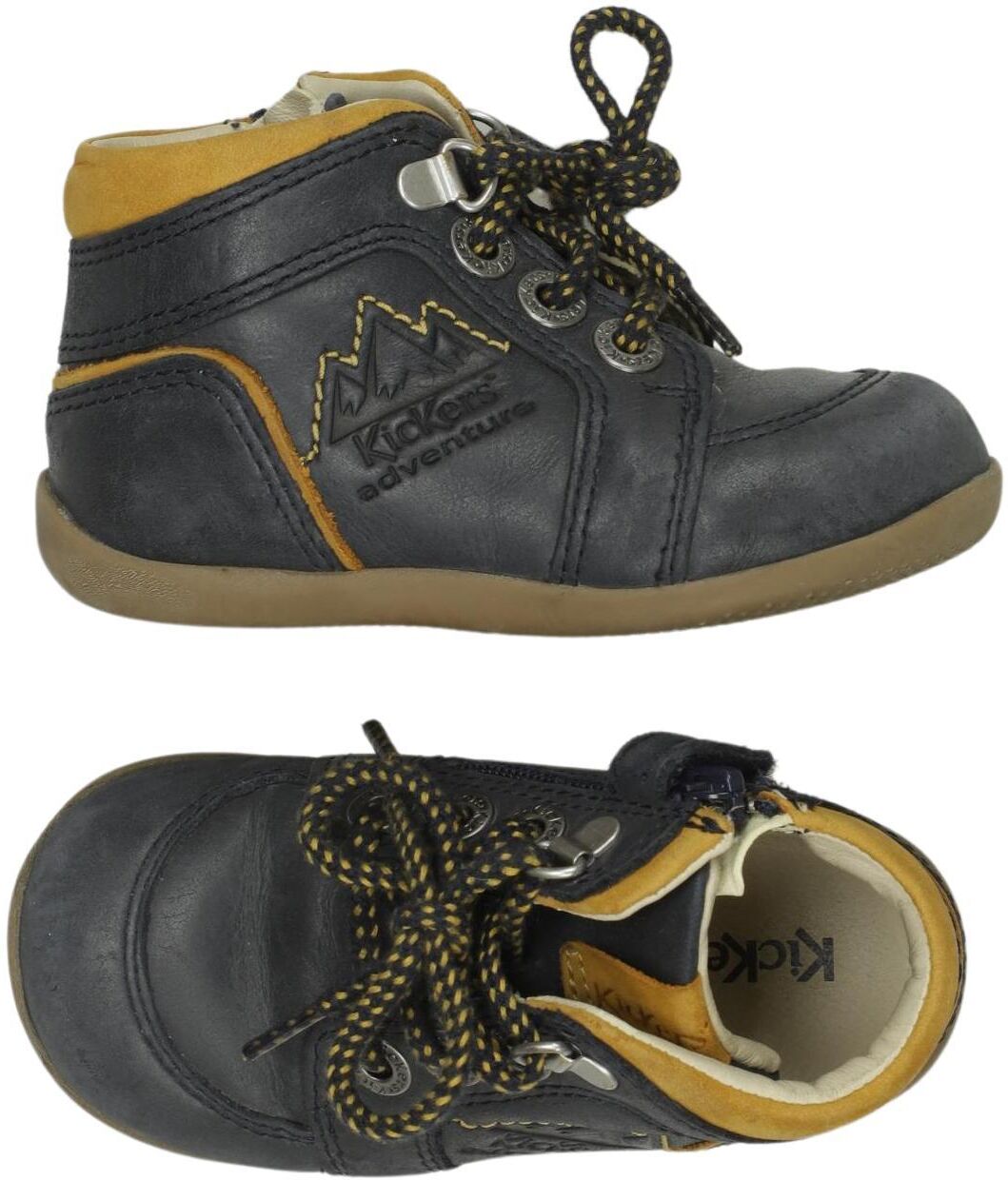 Kickers Jungen Kinderschuh, Marineblau, Gr. EU 21, kein / Etikett - Second Hand