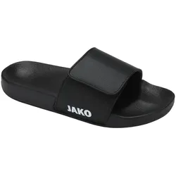 JAKO Locker Jakolette Badelatschen mit Klettverschluss 729 - jet black 36