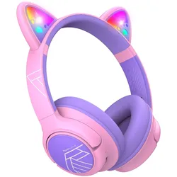 PolarPro PowerLocus Bobo Cat Ears Wireless Headphones for Kids