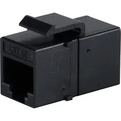 SHVP BS08-10005 - Keystone RJ45 Buchse > Buchse, Cat.5e, UTP