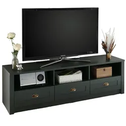 TV-LOWBOARD grün 158 x 47 cm, TV Unterteil im Landhaus-Stil