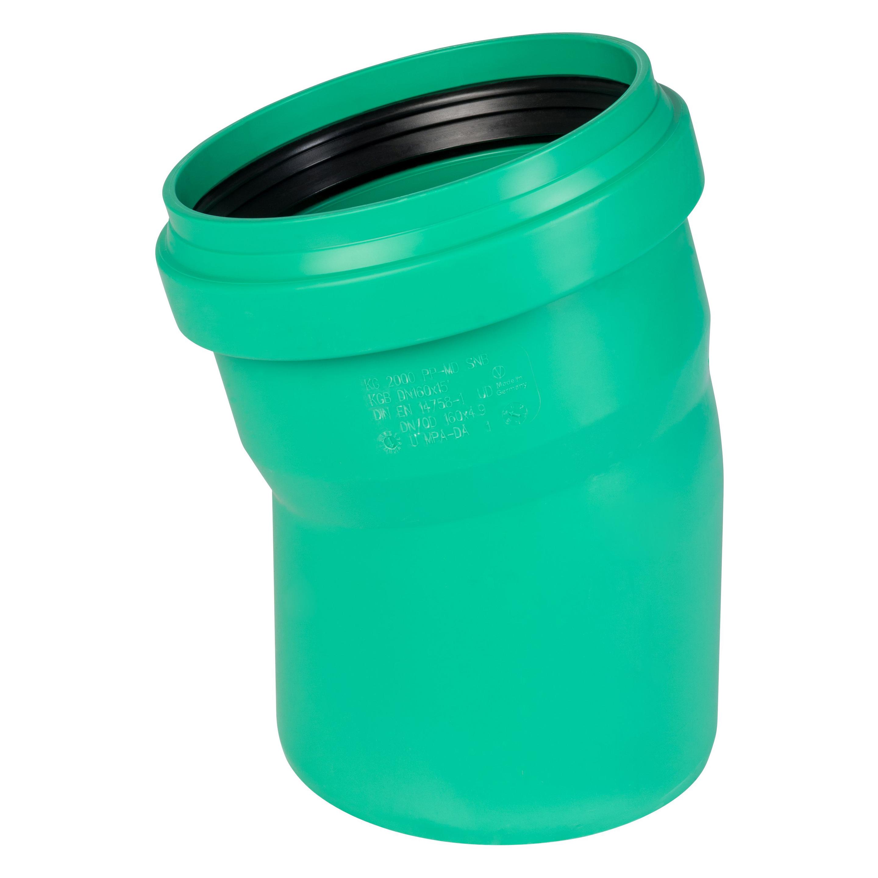 Ostendorf KG2000 Bogen DN/OD 160, 15Grad (Winkelverbindung) (771500)