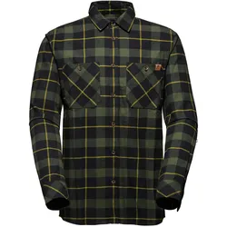 Mammut Herren Alvra Flanellhemd - L - black-dark marsh