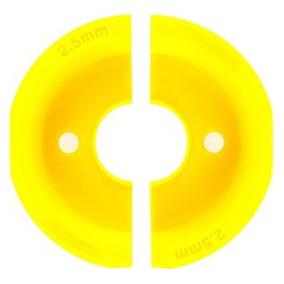 Fox Spacer, Travel: 2026 FLOAT X2, 2.5mm, Yellow (233-00-670-821973511610)