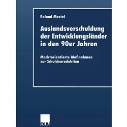 Auslandsverschuldung der Entwicklungsländer in den 90er Jahren, Fachbücher