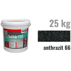 Sopro Bauchemie Solitär F20 Pflasterfugenmörtel Wasserdurchlässig Fugenmasse Anthrazit 66