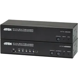 Aten CE775 USB VGA Dual View KVM Extender 14016486, KVM Switch, Schwarz