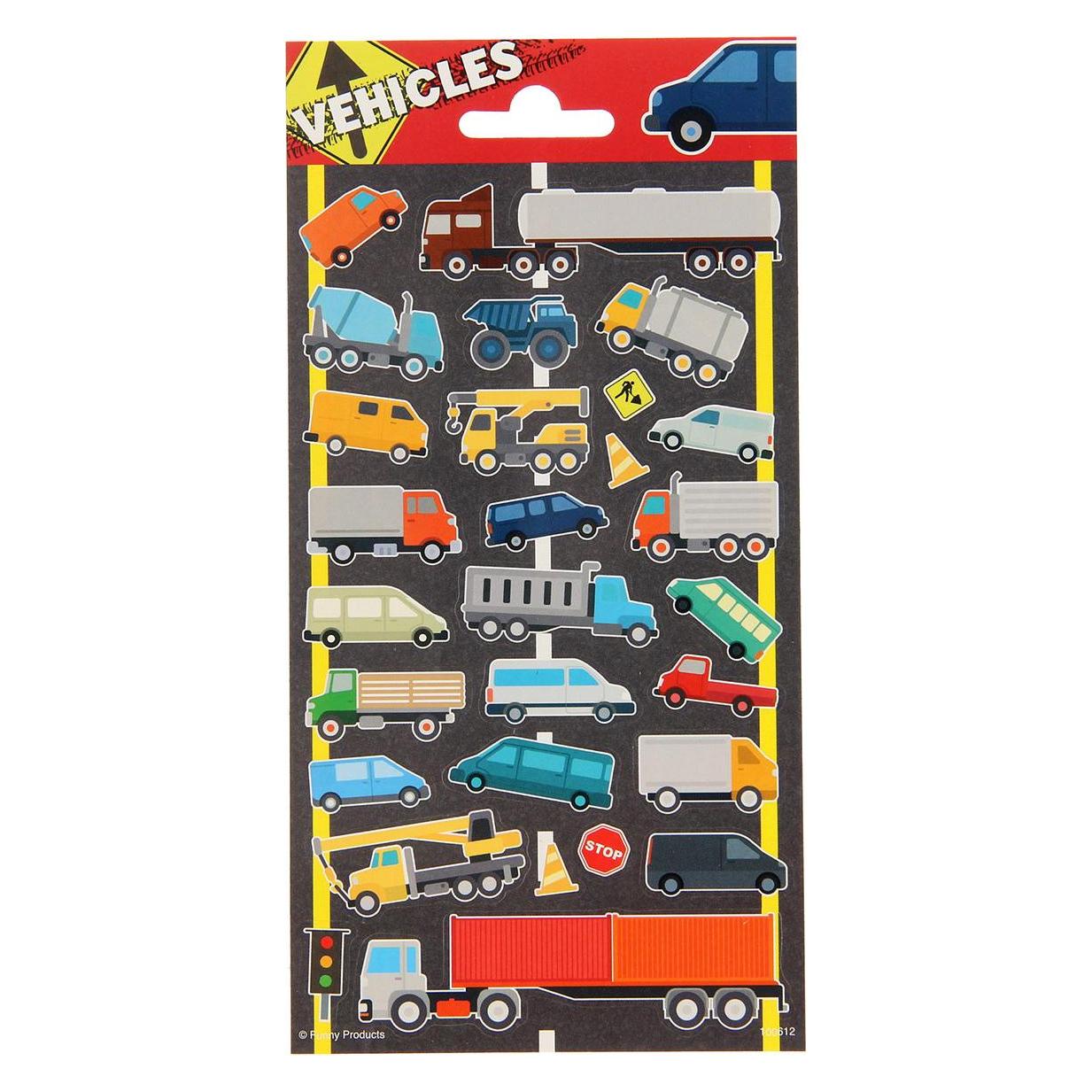 Totum stickervel Fahrzeuge (043.100612)