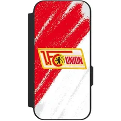 Nivocase Klapphülle für Google Pixel 9a Handyhülle aus Kunst Leder NIVOflip schwarz 1. FC Union Berlin Logo (Google Pixel 9a), Smartphone Hülle, Schwarz