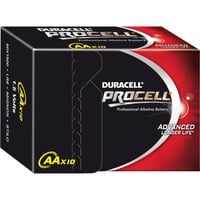 Procell Intense AA 10er, Batterie 10 Stück, AA Mignon