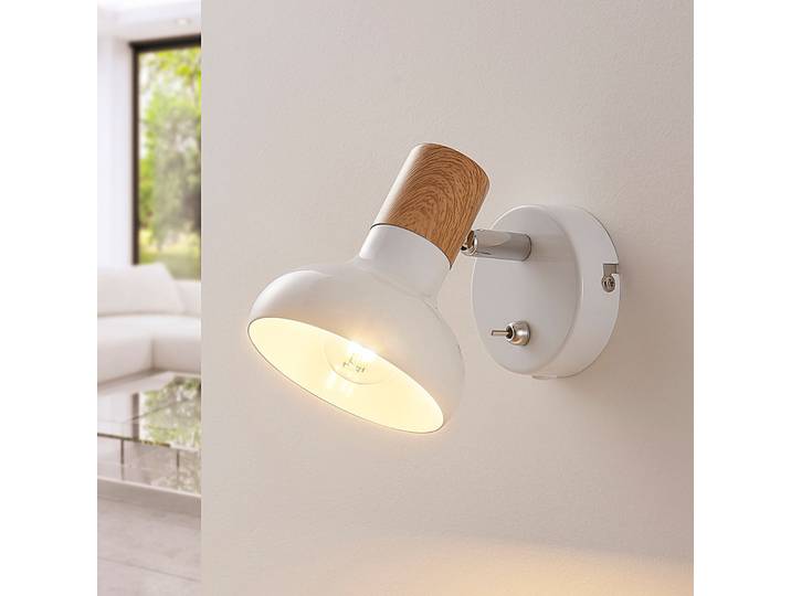 Fridolin Applique Murale White - Lindby - Salon / séjour - Moderne - Métal - À ampoule unique