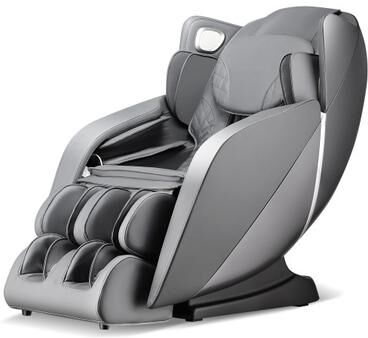Costway [Lifetime Warranty (Limited-time Offer)] Provox 27-Comfort Full Body Massage Chair with SL Track Airbags Heating-Gray