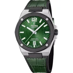 Festina Automatik Herren Automatik F22005/3 - grün - 42mm