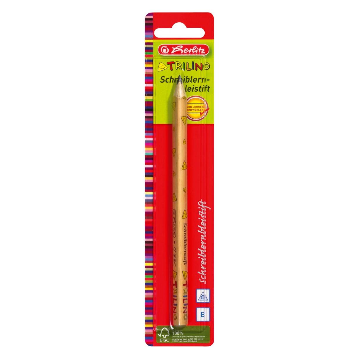 Herlitz 10103919 Bleistift (e) (B, 1x) (10103919)