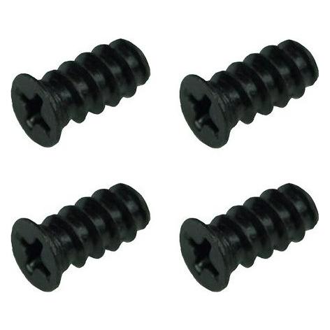 Phobya Lüfterschrauben, 4 Stück (klein) schwarz (80093)