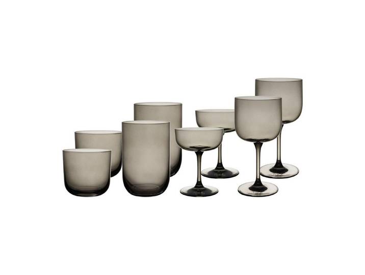 like. by Villeroy & Boch Gläser-Set Like Glass Komplett-Gläser-Set 8-tlg., 8-tlg., Glas