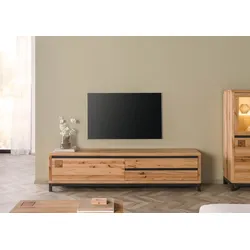TV-Board Kernbuche 220x40x56 natur geölt VILLANDERS #154