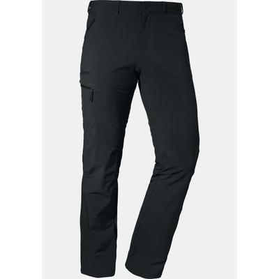Outdoorhose SCHÖFFEL "Pants Koper1", Herren, Gr. 50, Normalgrößen, schwarz, Oberstoff : 89% Nylon 11% Elasthan, Hosen Outdoorhose