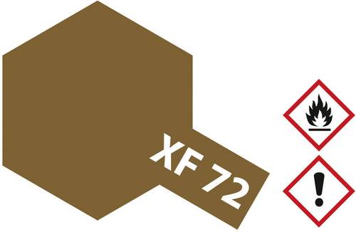 Tamiya Acrylfarbe Braun (matt) XF-72 Glasbehälter 10ml